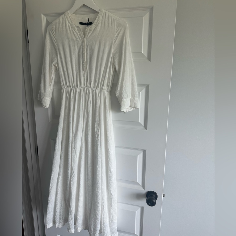 Jenni Kayne Women's Seersucker Shirtdress - Picture 6 of 15